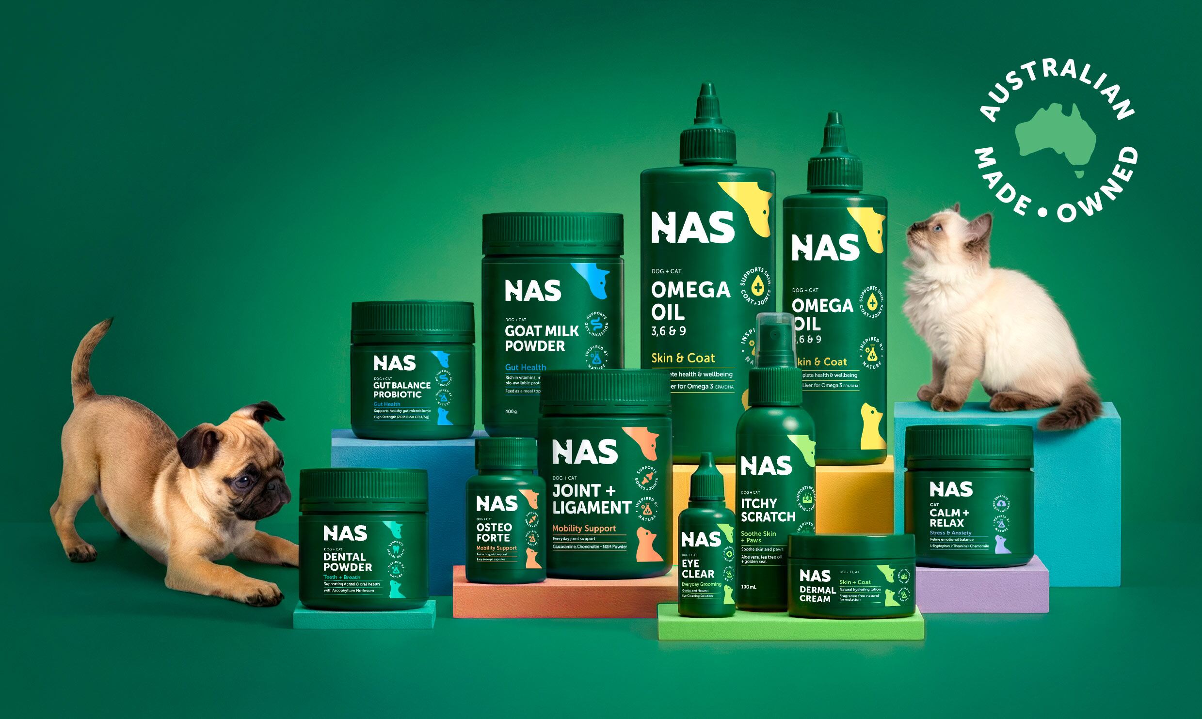 NAS redesigned range
